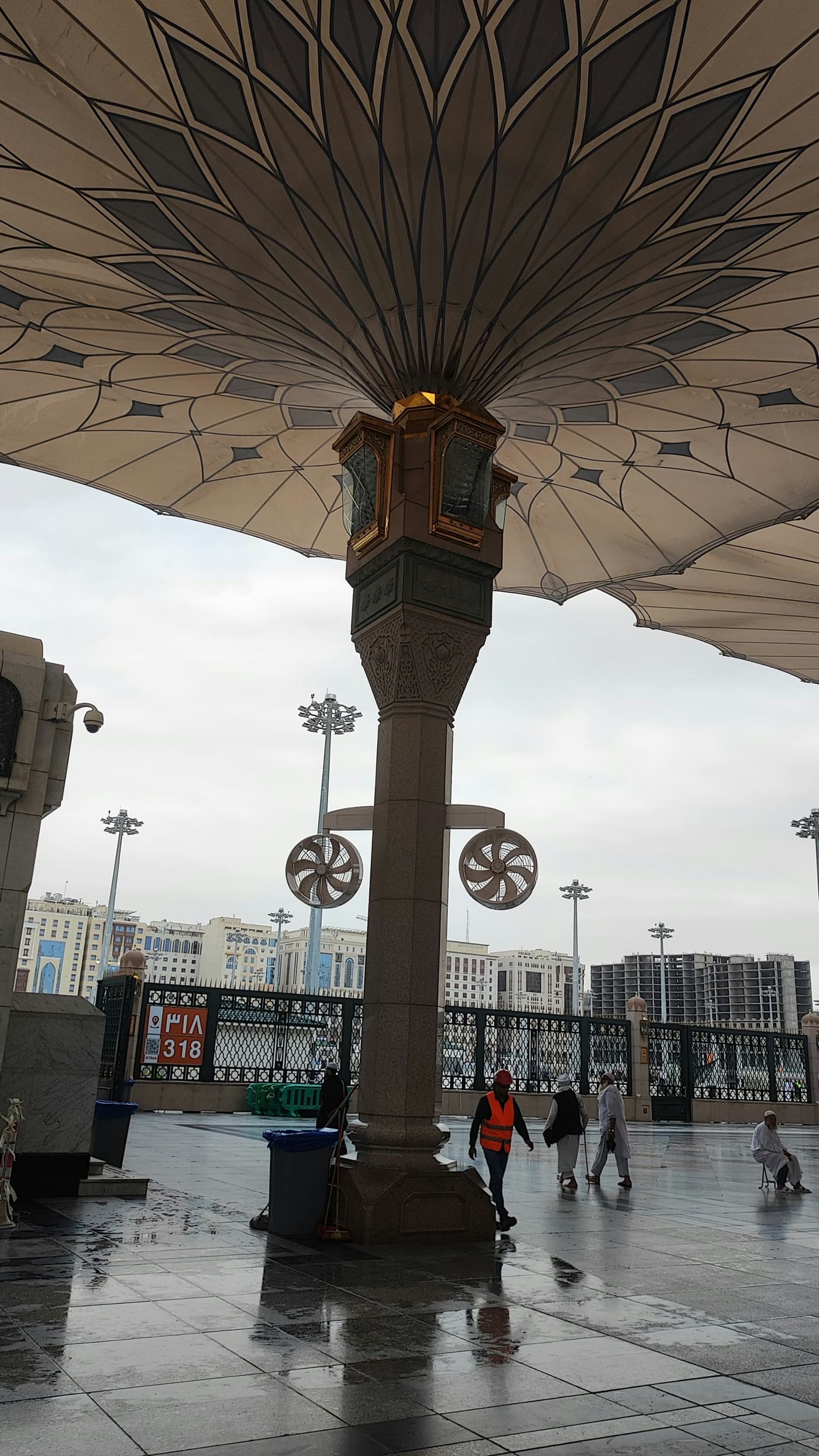 Makkah at night